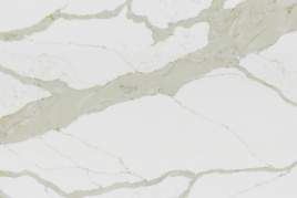 Кварцевый агломерат Calacatta Gold EQAM 037